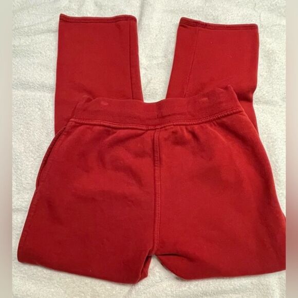 Medium 10/12 Urban Pipeline red fleece 2-pocket pull on athletic pants bottoms - Picture 10 of 12
